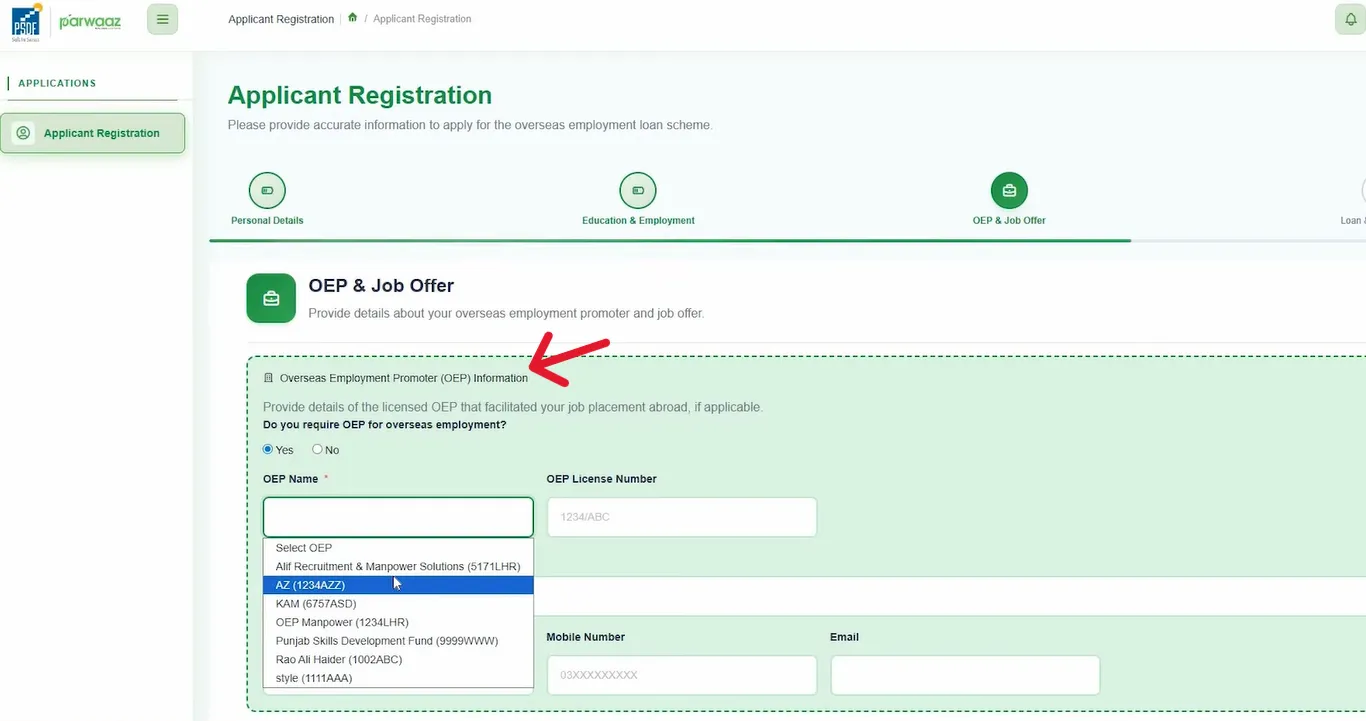 Provide-OEP-Information-12
